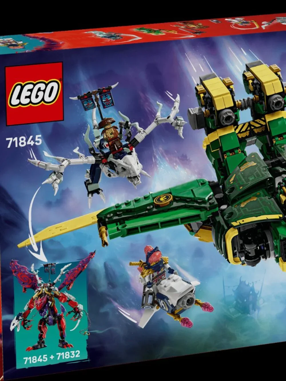 New & Sealed Lego NINJAGO Lloyd's Jet Mech Collectible Set 71845